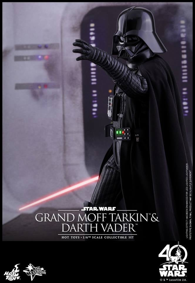 Hot Toys - MMS434 - Star Wars: Episode IV A New Hope - Grand Moff Tarkin & Darth Vader Collectible Set