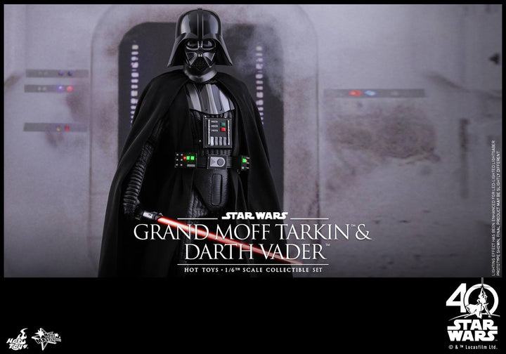 Hot Toys - MMS434 - Star Wars: Episode IV A New Hope - Grand Moff Tarkin & Darth Vader Collectible Set