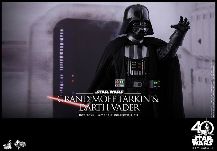 Hot Toys - MMS434 - Star Wars: Episode IV A New Hope - Grand Moff Tarkin & Darth Vader Collectible Set