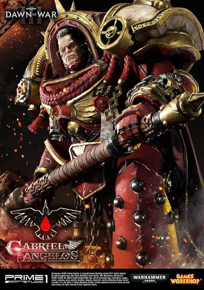 Prime1 Studio - Warhammer 40K : Dawn of War III Gabriel Angelos Statue