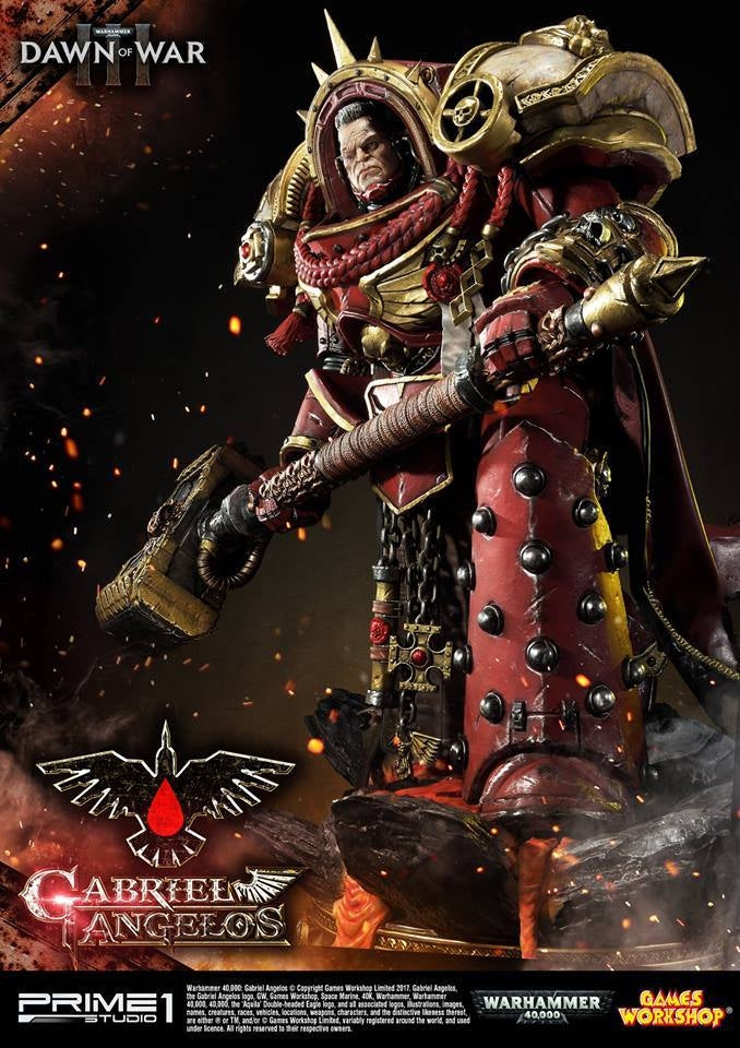 Prime1 Studio - Warhammer 40K : Dawn of War III Gabriel Angelos Statue