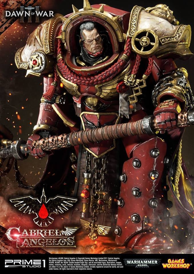 Prime1 Studio - Warhammer 40K : Dawn of War III Gabriel Angelos Statue