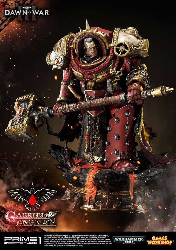 Prime1 Studio - Warhammer 40K : Dawn of War III Gabriel Angelos Statue