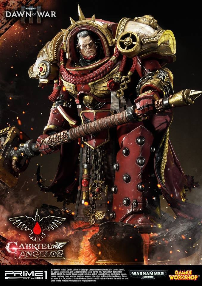 Prime1 Studio - Warhammer 40K : Dawn of War III Gabriel Angelos Statue