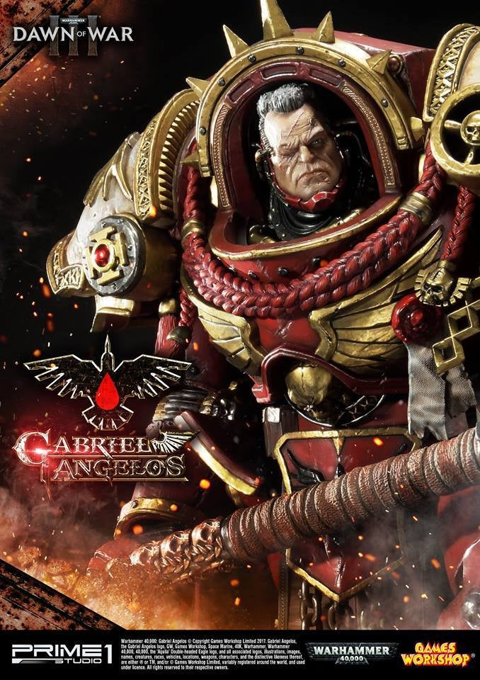 Prime1 Studio - Warhammer 40K : Dawn of War III Gabriel Angelos Statue