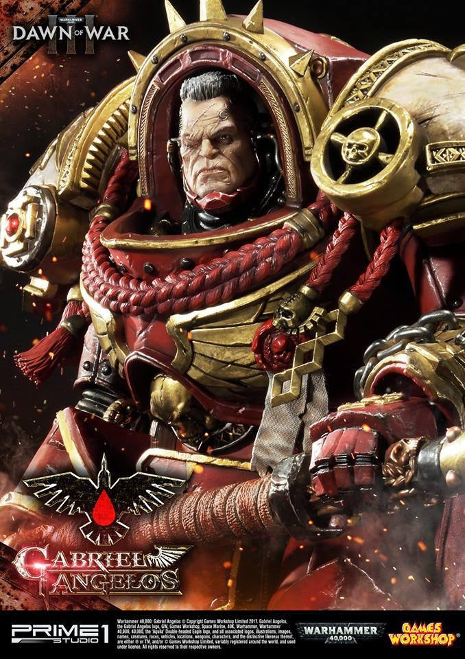 Prime1 Studio - Warhammer 40K : Dawn of War III Gabriel Angelos Statue