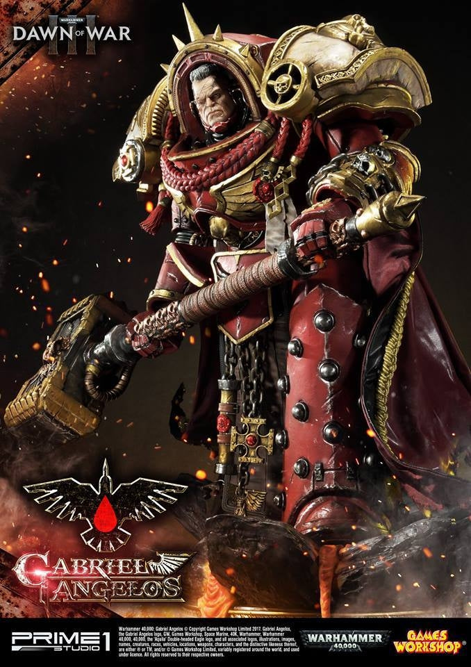 Prime1 Studio - Warhammer 40K : Dawn of War III Gabriel Angelos Statue