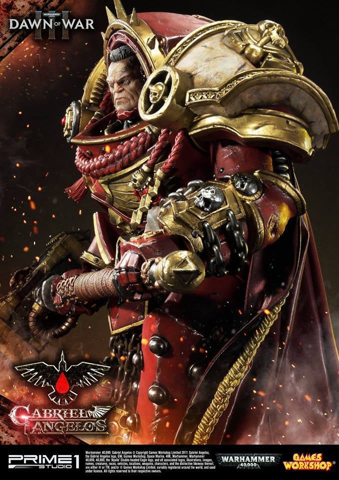 Prime1 Studio - Warhammer 40K : Dawn of War III Gabriel Angelos Statue