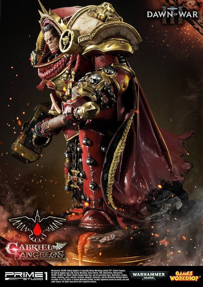 Prime1 Studio - Warhammer 40K : Dawn of War III Gabriel Angelos Statue