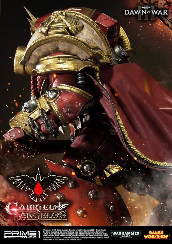 Prime1 Studio - Warhammer 40K : Dawn of War III Gabriel Angelos Statue