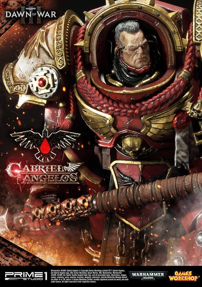 Prime1 Studio - Warhammer 40K : Dawn of War III Gabriel Angelos Statue