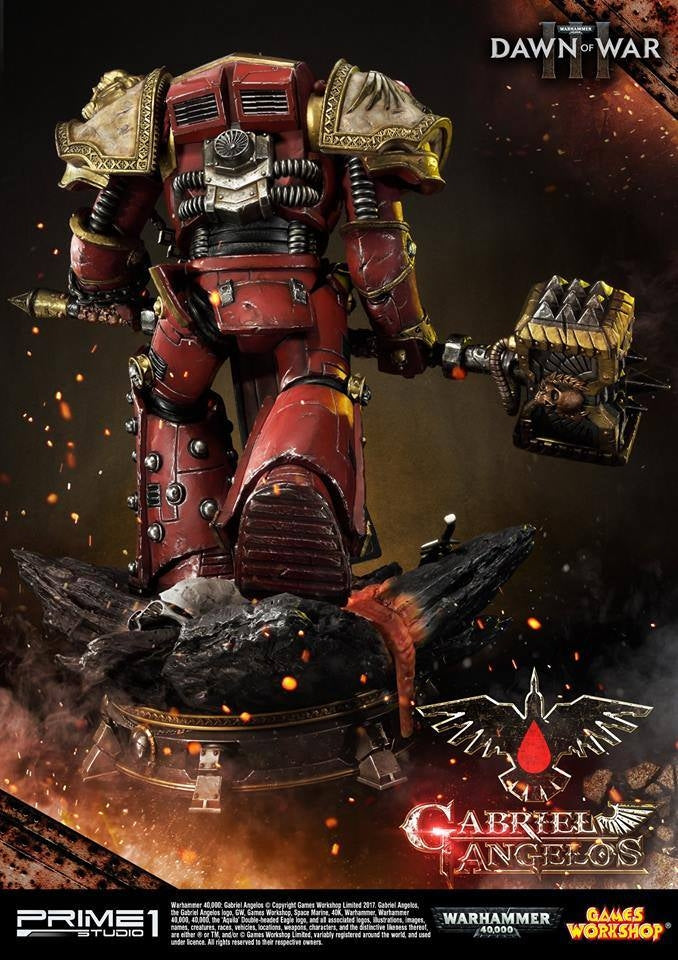 Prime1 Studio - Warhammer 40K : Dawn of War III Gabriel Angelos Statue