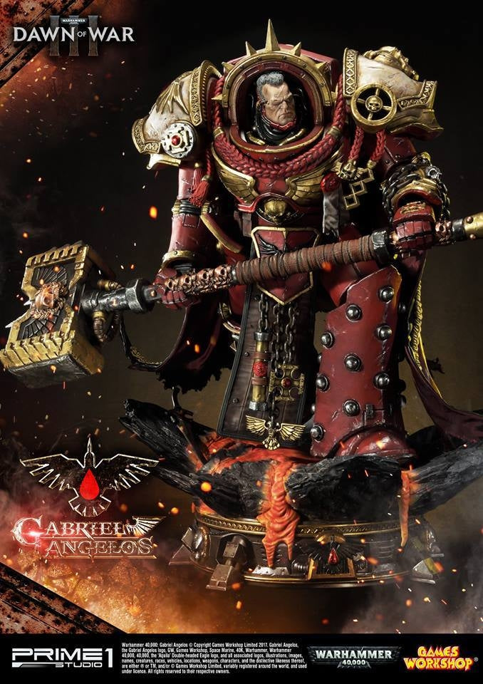 Prime1 Studio - Warhammer 40K : Dawn of War III Gabriel Angelos Statue