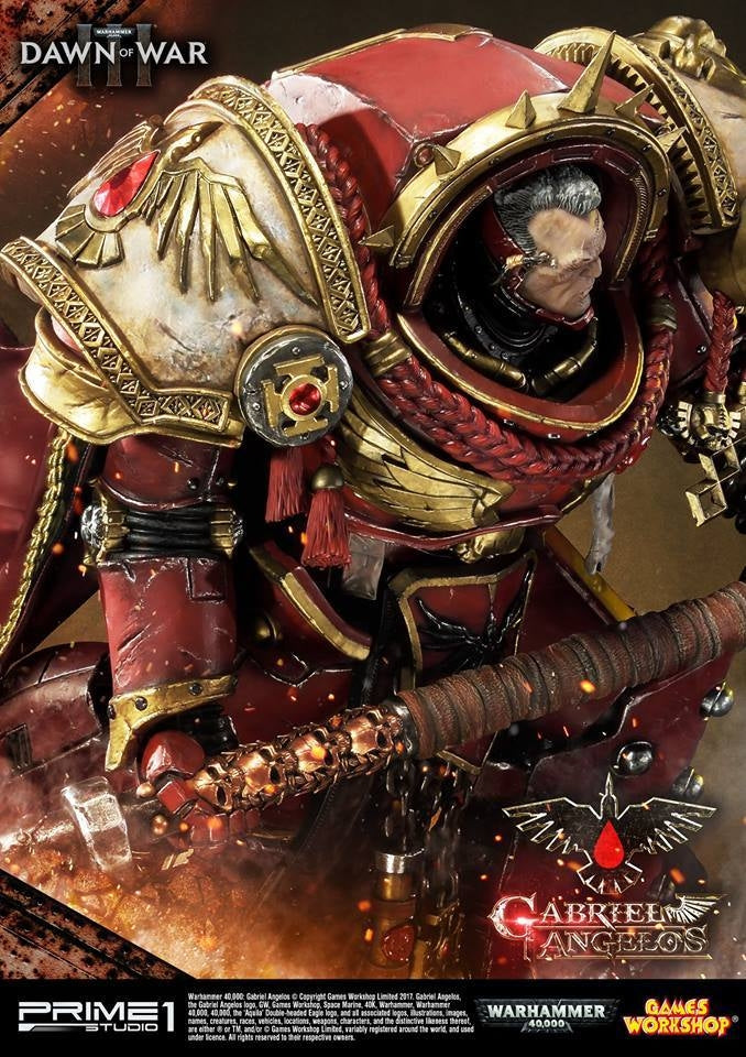 Prime1 Studio - Warhammer 40K : Dawn of War III Gabriel Angelos Statue