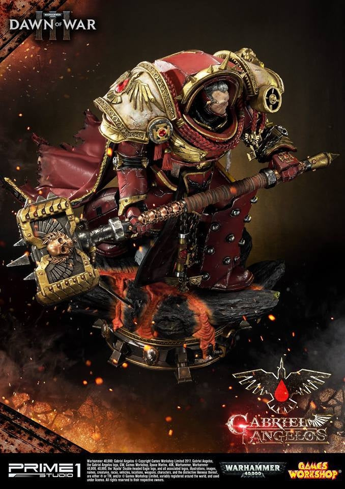 Prime1 Studio - Warhammer 40K : Dawn of War III Gabriel Angelos Statue