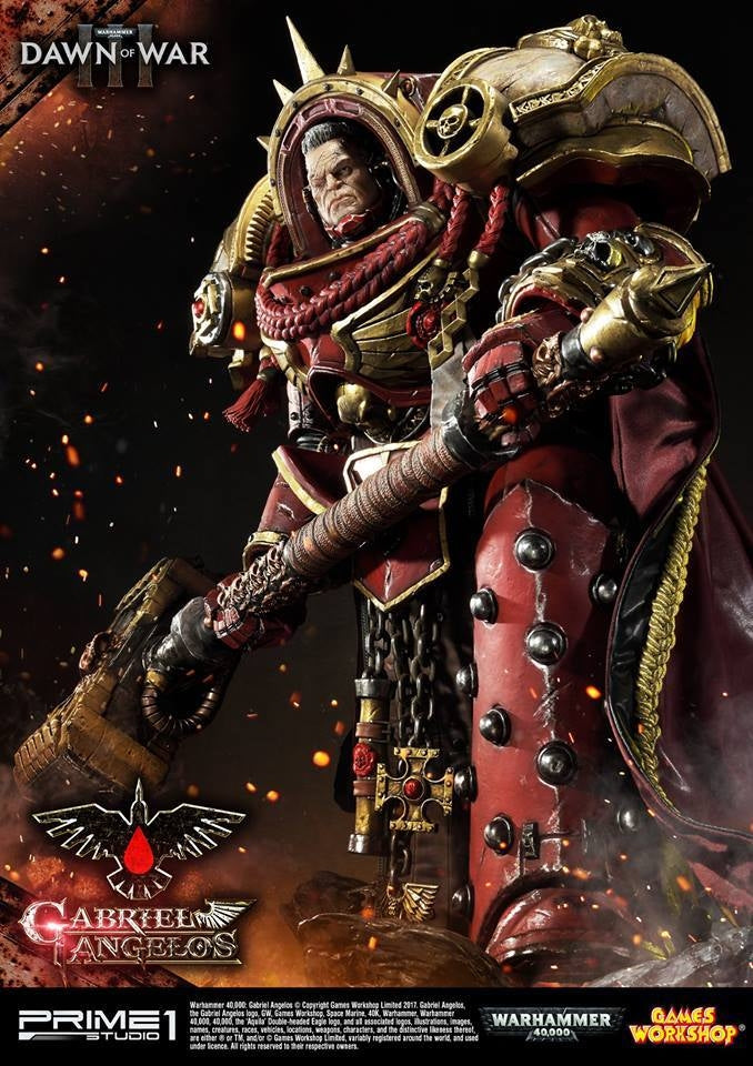 Prime1 Studio - Warhammer 40K : Dawn of War III Gabriel Angelos Statue