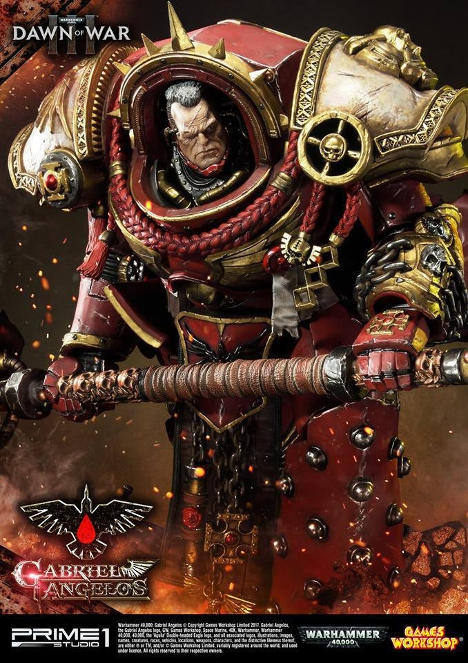 Prime1 Studio - Warhammer 40K : Dawn of War III Gabriel Angelos Statue