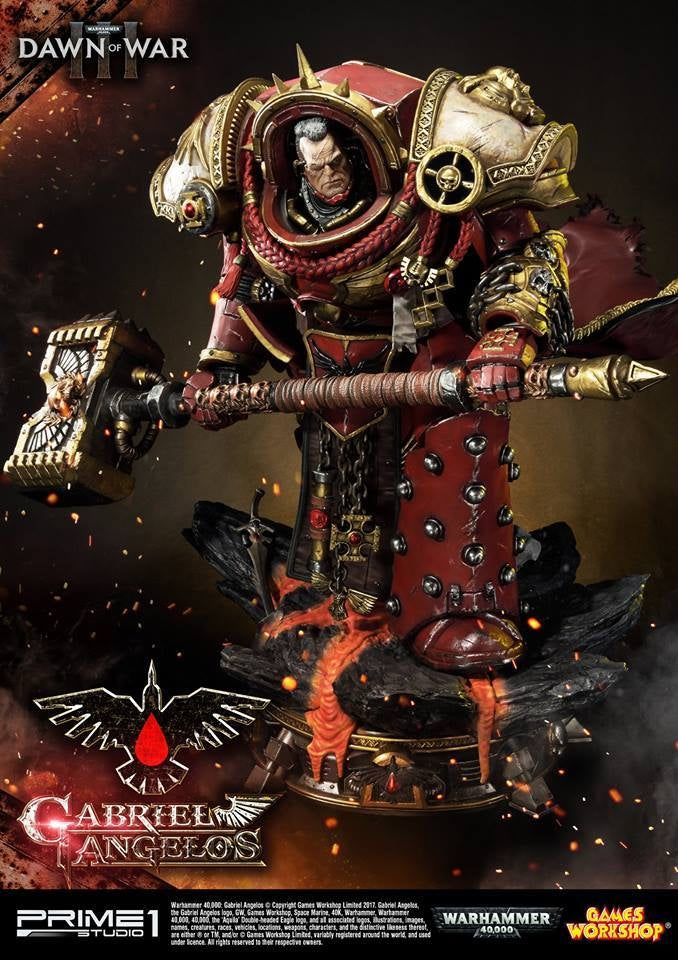 Prime1 Studio - Warhammer 40K : Dawn of War III Gabriel Angelos Statue