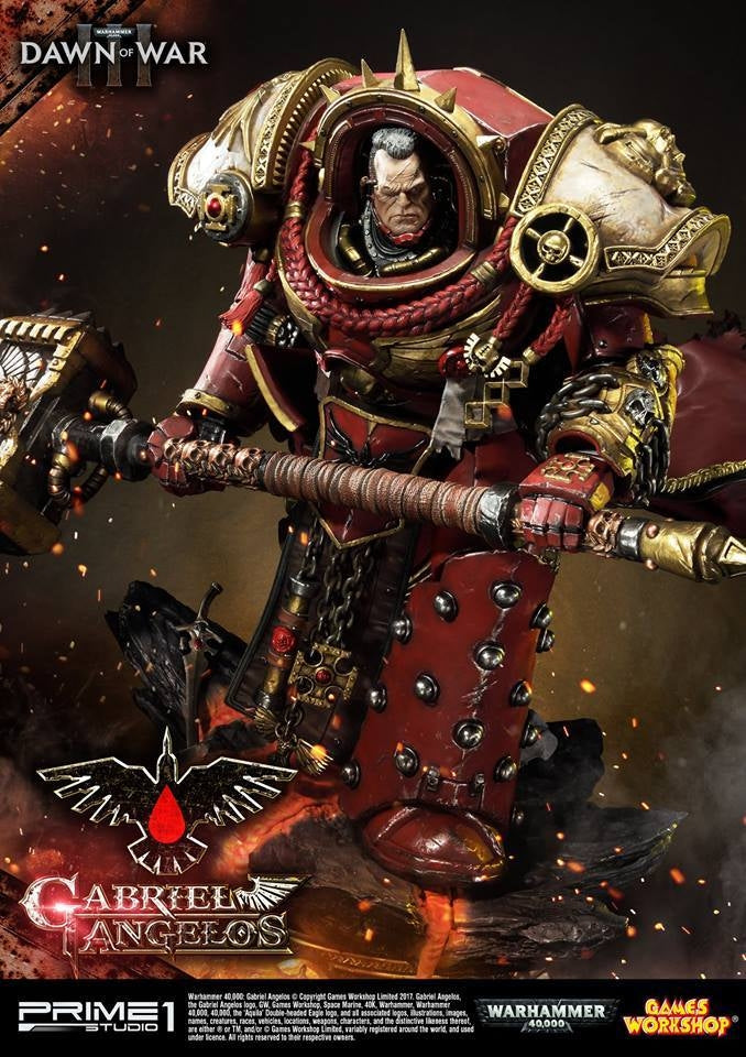 Prime1 Studio - Warhammer 40K : Dawn of War III Gabriel Angelos Statue