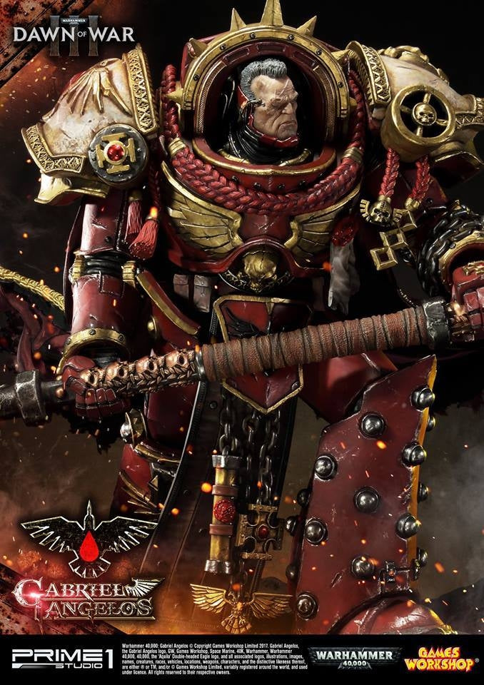 Prime1 Studio - Warhammer 40K : Dawn of War III Gabriel Angelos Statue