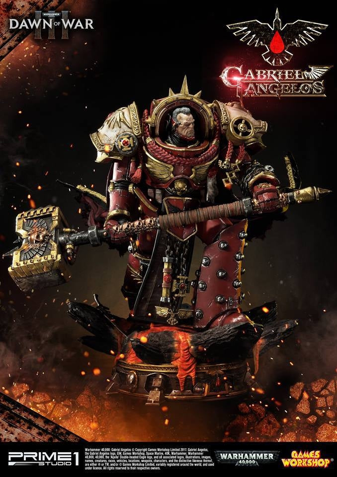 Prime1 Studio - Warhammer 40K : Dawn of War III Gabriel Angelos Statue