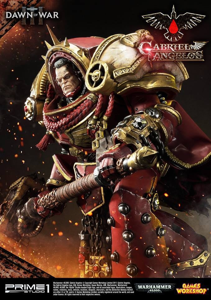 Prime1 Studio - Warhammer 40K : Dawn of War III Gabriel Angelos Statue