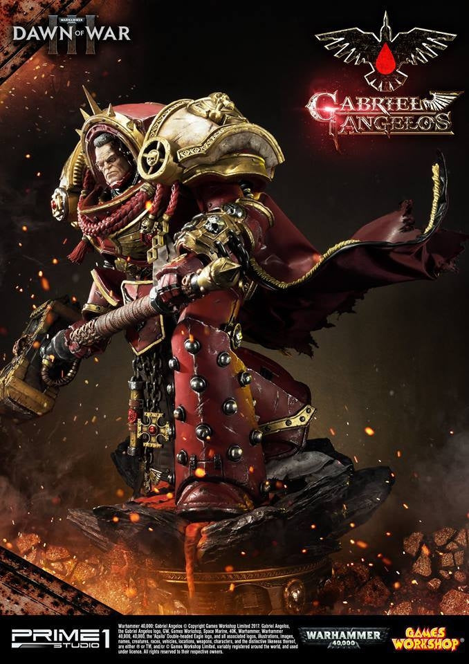 Prime1 Studio - Warhammer 40K : Dawn of War III Gabriel Angelos Statue