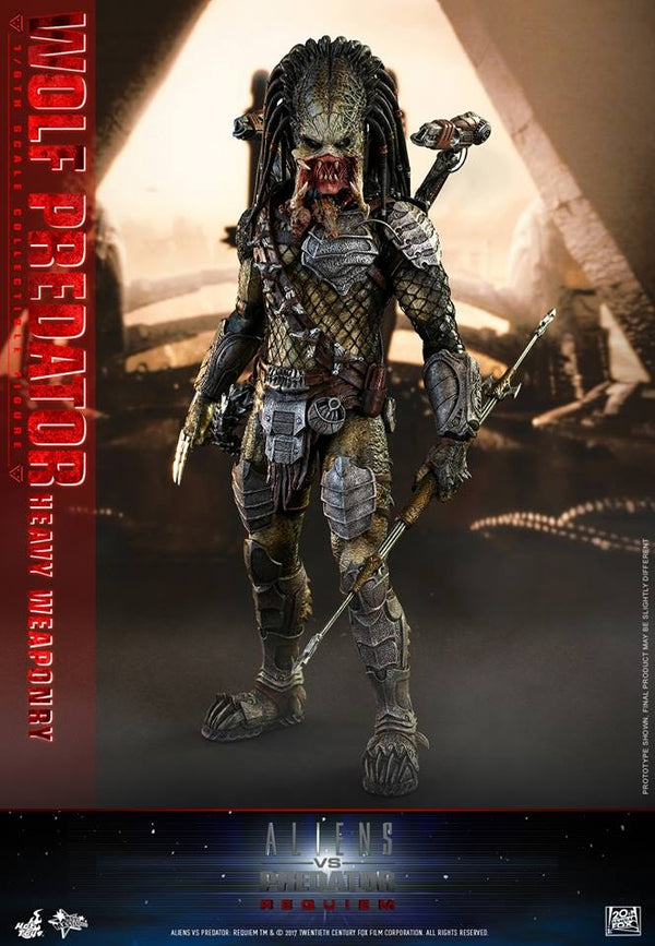 Hot Toys - MMS443 - Alien vs. Predator: Requiem- 1/6th scale Wolf Predator (Heavy Weaponry)