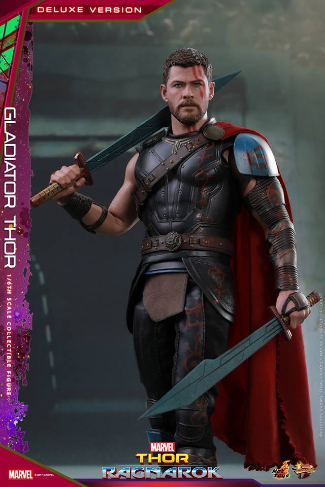 Hot Toys - MMS445 - Thor: Ragnarok - Gladiator Thor (Deluxe Version)