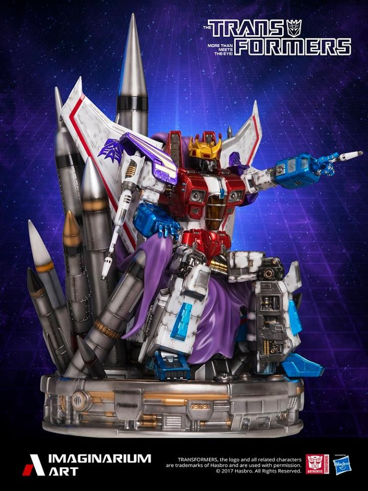 Imaginarium Art - Starscream Coronation on Throne Statue