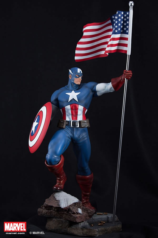 XM Studios - Premium Collectibles - Captain America Statue