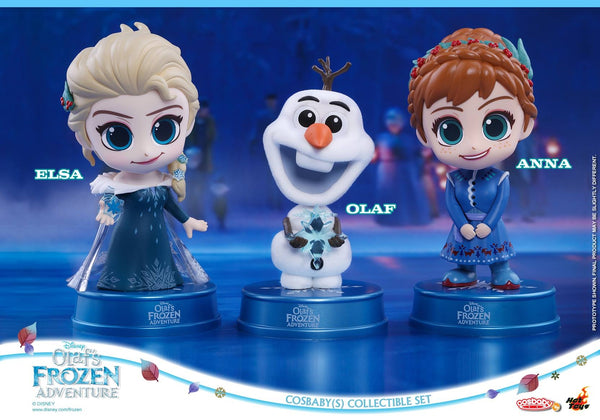 [Pre-Order] Hot Toys - COSB420 - Olaf's Frozen Adventure - Olaf, Elsa, Anna Cosbaby