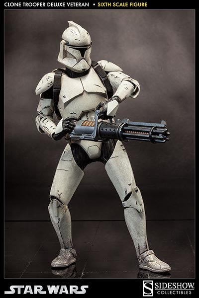 Sideshow - Sixth Scale Figure - Clone Trooper (Veteran version)