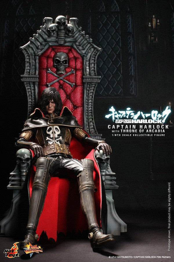 Hot Toys - Space Pirate Captain Harlock - Captain Harlock w. Throne of Arcadia