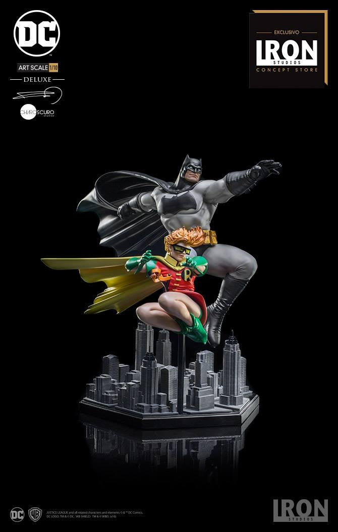 Iron Studios - Deluxe Art Scale 1/10 - The Dark Knight - Batman & Robin