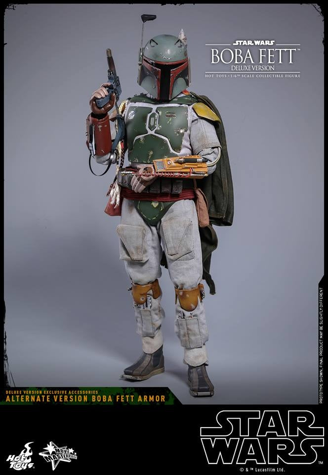 [Pre-Order] Hot Toys - MMS464 - Star Wars: Episode V The Empire Strikes Back - Boba Fett (Deluxe Version)