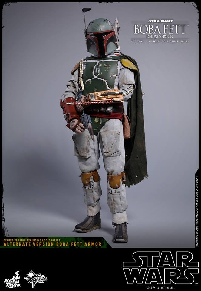 [Pre-Order] Hot Toys - MMS464 - Star Wars: Episode V The Empire Strikes Back - Boba Fett (Deluxe Version)