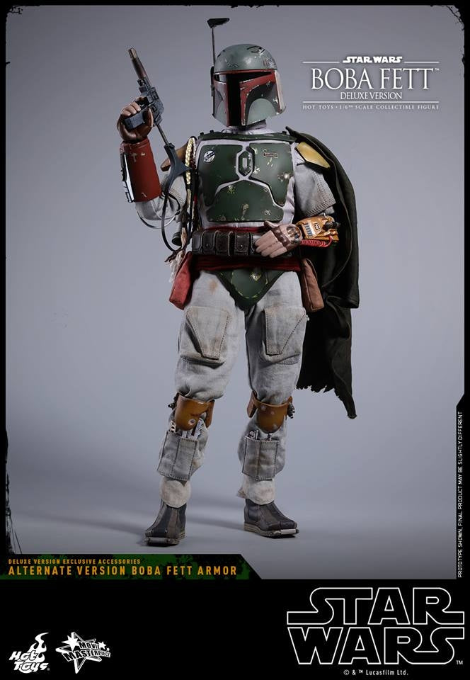 [Pre-Order] Hot Toys - MMS464 - Star Wars: Episode V The Empire Strikes Back - Boba Fett (Deluxe Version)