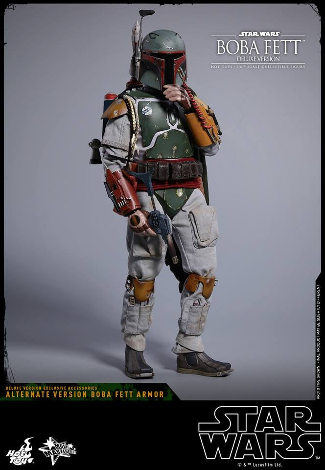 [Pre-Order] Hot Toys - MMS464 - Star Wars: Episode V The Empire Strikes Back - Boba Fett (Deluxe Version)