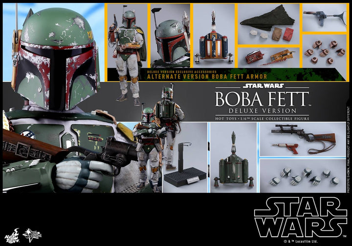 [Pre-Order] Hot Toys - MMS464 - Star Wars: Episode V The Empire Strikes Back - Boba Fett (Deluxe Version)