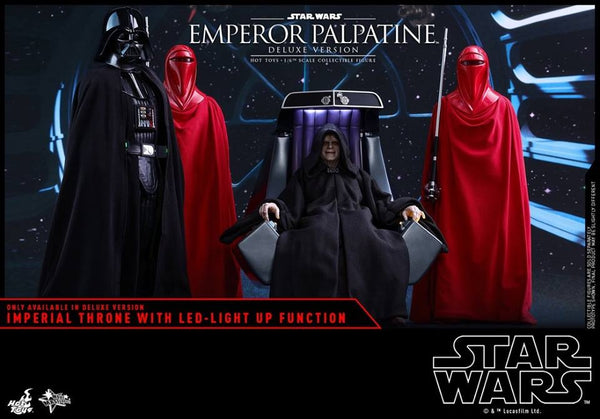 [Pre-Order] Hot Toys - MMS468 - Star Wars: Episode VI Return of The Jedi - Emperor Palpatine (Deluxe Version)