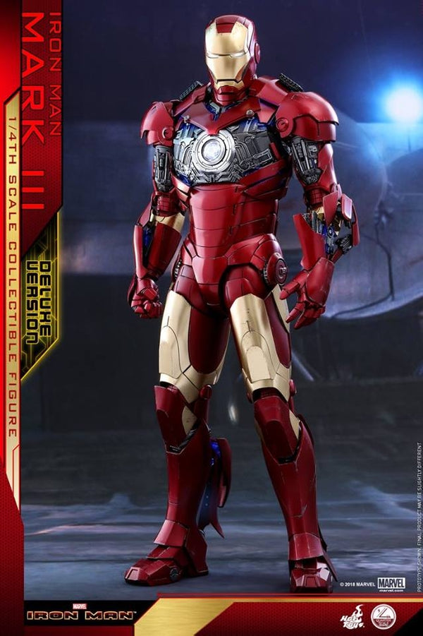 [Pre-Order]  Hot Toys - QS011 - Iron Man - 1/4th scale Mark III Collectible Figure