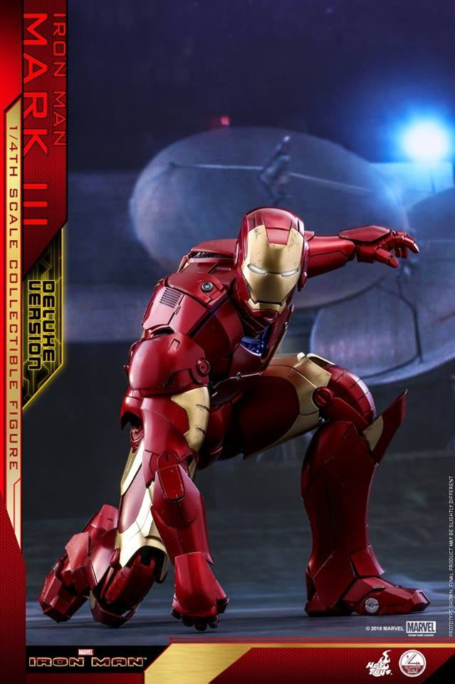 [Pre-Order]  Hot Toys - QS011 - Iron Man - 1/4th scale Mark III Collectible Figure