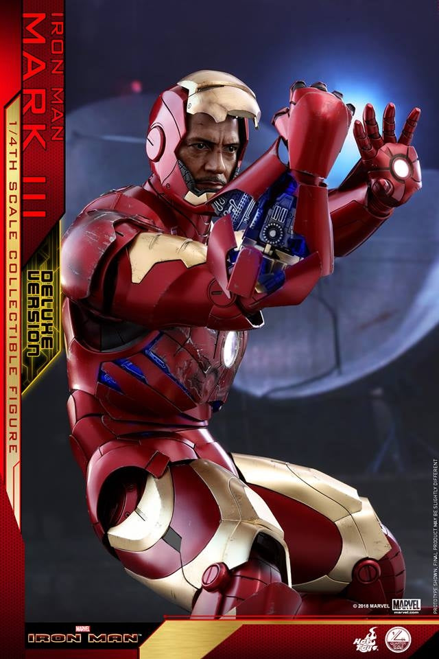 [Pre-Order]  Hot Toys - QS011 - Iron Man - 1/4th scale Mark III Collectible Figure