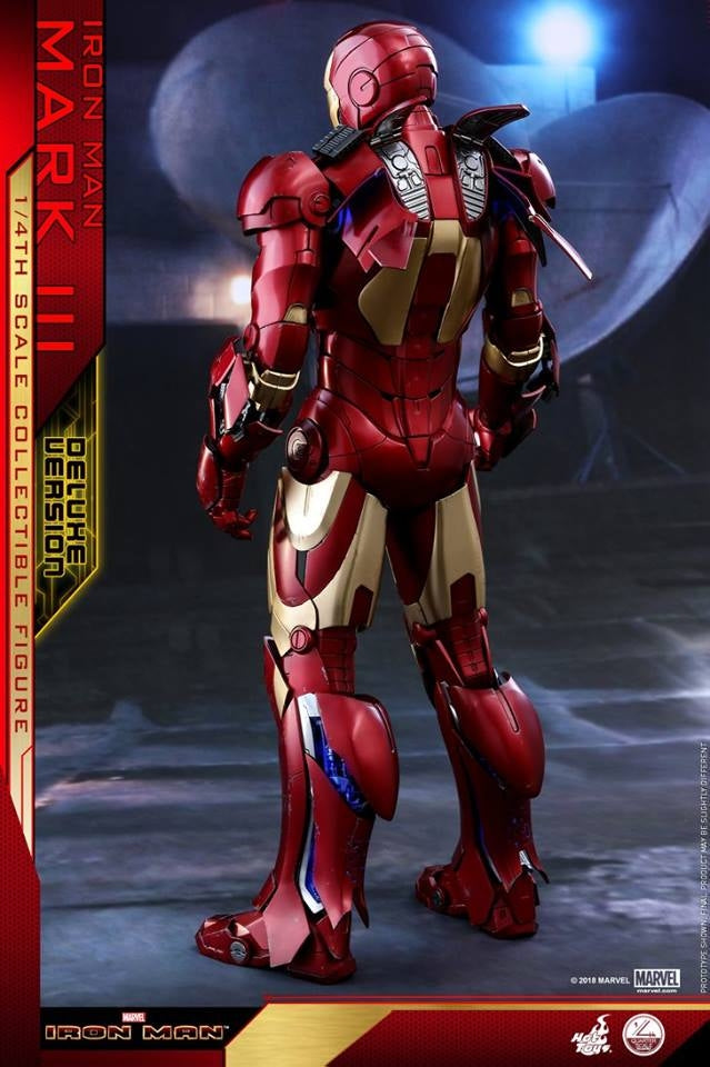 [Pre-Order]  Hot Toys - QS011 - Iron Man - 1/4th scale Mark III Collectible Figure