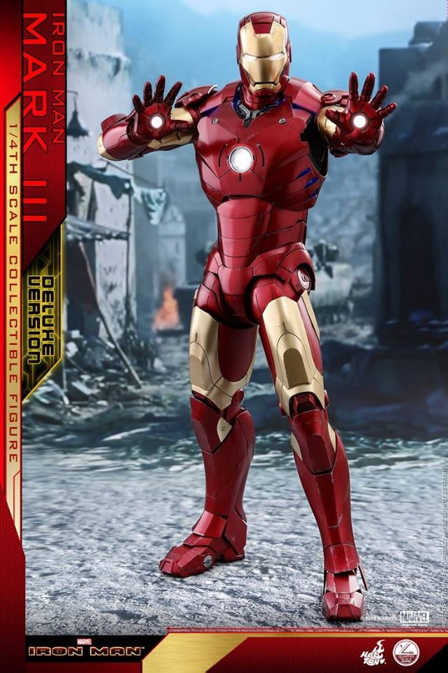 [Pre-Order]  Hot Toys - QS011 - Iron Man - 1/4th scale Mark III Collectible Figure