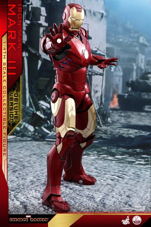 [Pre-Order]  Hot Toys - QS011 - Iron Man - 1/4th scale Mark III Collectible Figure