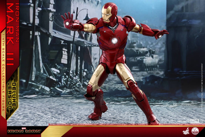 [Pre-Order]  Hot Toys - QS011 - Iron Man - 1/4th scale Mark III Collectible Figure