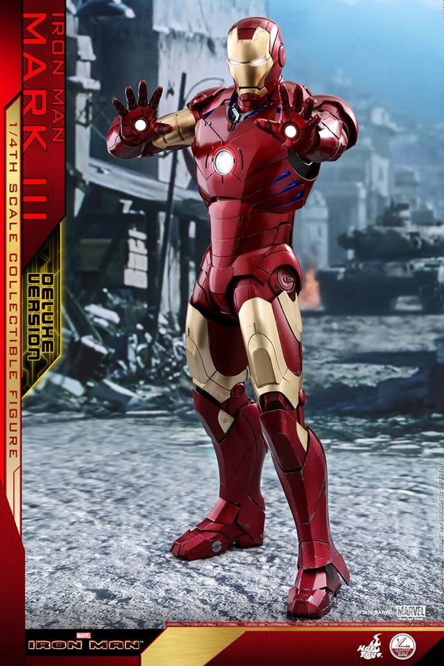 [Pre-Order]  Hot Toys - QS011 - Iron Man - 1/4th scale Mark III Collectible Figure