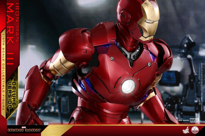 [Pre-Order]  Hot Toys - QS011 - Iron Man - 1/4th scale Mark III Collectible Figure